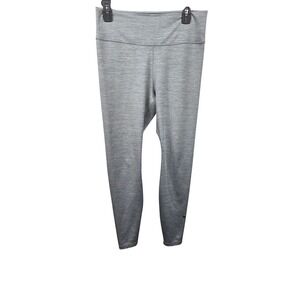 Nike Dri-FIT Womens High Waisted Leggings Gray Heathered Size L Activewear